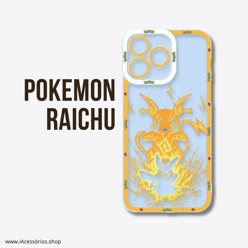 Coque Pokémon souple et transparente pour iPhone 6–15 Pro Max