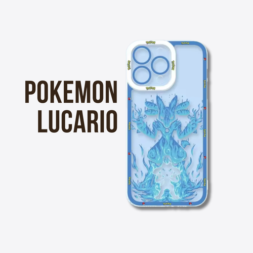 Coque Pokémon souple et transparente pour iPhone 6–15 Pro Max